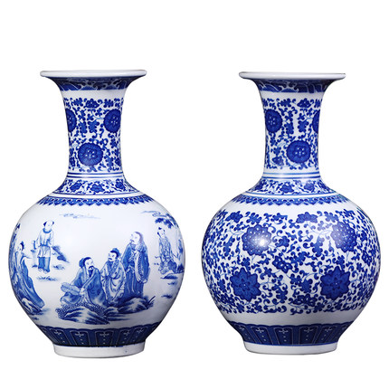 Kompatibelt porslin till Jahrriesnge vase blue and white cna0004  Kompatibelt porslin Jahrriesnge  till vase blue and white cna0004