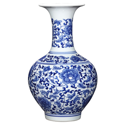 Kompatibelt porslin till Jahrriesnge white and blue vase cna0082  Kompatibelt porslin Jahrriesnge  till white and blue vase cna0082