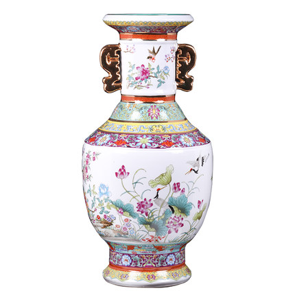 Kompatibelt porslin till Jahrriesnge binaural golden vase cna0086  Kompatibelt porslin Jahrriesnge  till binaural golden vase cna0086