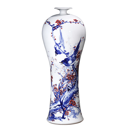 Kompatibelt porslin till Jahrriesnge plum blossom birds vase cna0091  Kompatibelt porslin Jahrriesnge  till plum blossom birds vase cna0091