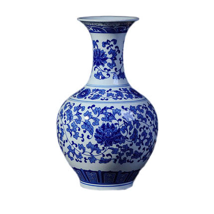 Kompatibelt porslin till Jahrriesnge white blue vase cna0210  Kompatibelt porslin Jahrriesnge  till white blue vase cna0210