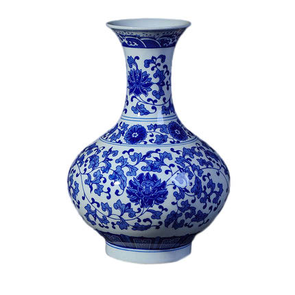 Kompatibelt porslin till Jahrriesnge white blue vase cna0212  Kompatibelt porslin Jahrriesnge  till white blue vase cna0212