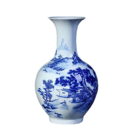Kompatibelt porslin till Jahrriesnge white and blue vase cna0264  Kompatibelt porslin Jahrriesnge  till white and blue vase cna0264