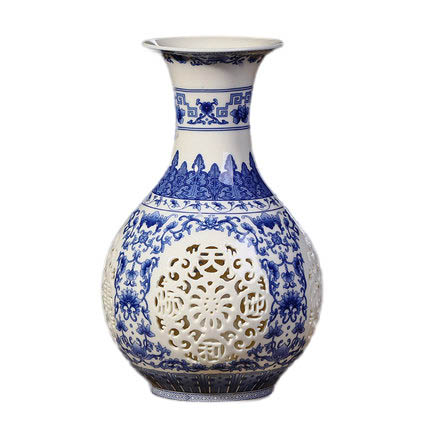 Kompatibelt porslin till Jahrriesnge hollow out vase cna0393  Kompatibelt porslin Jahrriesnge  till hollow out vase cna0393