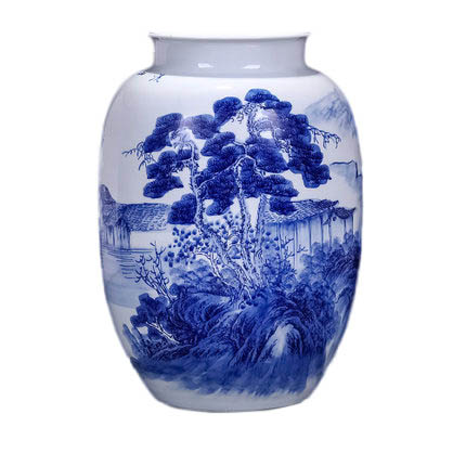 Kompatibelt porslin till Jahrriesnge white and blue vase cna0534  Kompatibelt porslin Jahrriesnge  till white and blue vase cna0534