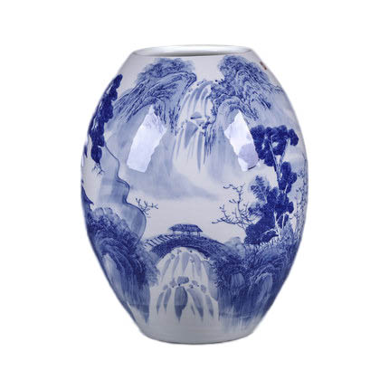 Kompatibelt porslin till Jahrriesnge white and blue vase cna0538  Kompatibelt porslin Jahrriesnge  till white and blue vase cna0538