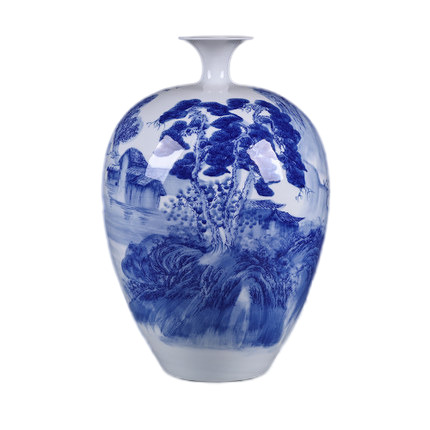 Kompatibelt porslin till Jahrriesnge white and blue vase cna0539  Kompatibelt porslin Jahrriesnge  till white and blue vase cna0539