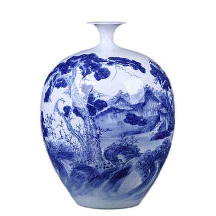 Kompatibelt porslin till Jahrriesnge white and blue vase cna0541  Kompatibelt porslin Jahrriesnge  till white and blue vase cna0541