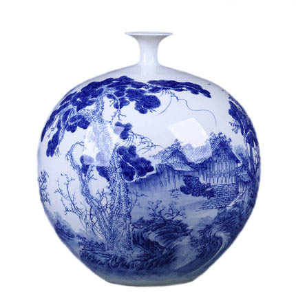 Kompatibelt porslin till Jahrriesnge white and blue vase cna0542  Kompatibelt porslin Jahrriesnge  till white and blue vase cna0542
