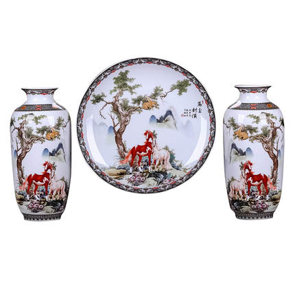 Kompatibelt porslin till Jahrriesnge vase set three pieces cna0566  Kompatibelt porslin Jahrriesnge  till vase set three pieces cna0566