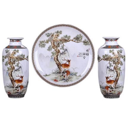 Kompatibelt porslin till Jahrriesnge vase set three pieces cna0567  Kompatibelt porslin Jahrriesnge  till vase set three pieces cna0567