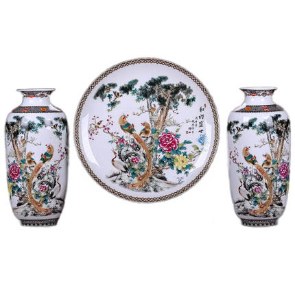 Kompatibelt porslin till Jahrriesnge vase set three pieces cna0569  Kompatibelt porslin Jahrriesnge  till vase set three pieces cna0569
