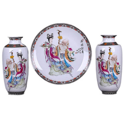 Kompatibelt porslin till Jahrriesnge vase set three pieces cna0573  Kompatibelt porslin Jahrriesnge  till vase set three pieces cna0573