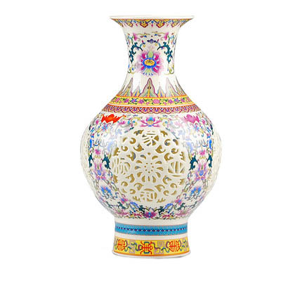 Kompatibelt porslin till Jahrriesnge colorful hollow vase cna0666  Kompatibelt porslin Jahrriesnge  till colorful hollow vase cna0666
