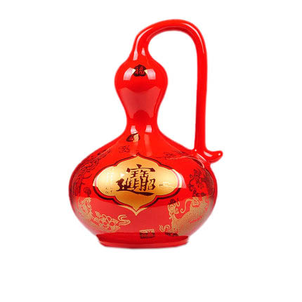 Kompatibelt porslin till Jahrriesnge red peony gourd vase cna0690  Kompatibelt porslin Jahrriesnge  till red peony gourd vase cna0690