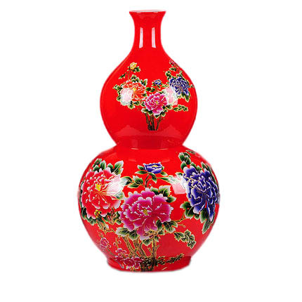 Kompatibelt porslin till Jahrriesnge red gourd vase cna0718  Kompatibelt porslin Jahrriesnge  till red gourd vase cna0718