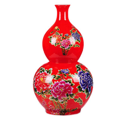Kompatibelt porslin till Jahrriesnge red gourd vase cna0724  Kompatibelt porslin Jahrriesnge  till red gourd vase cna0724