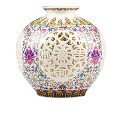 Kompatibelt porslin till Jahrriesnge pastel hollow thin fetal pomegranate flower vase cna0813  Kompatibelt porslin Jahrriesnge  till pastel hollow thin fetal pomegranate flower vase cna0813