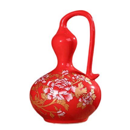 Kompatibelt porslin till Jahrriesnge red gourd vase cna0857  Kompatibelt porslin Jahrriesnge  till red gourd vase cna0857