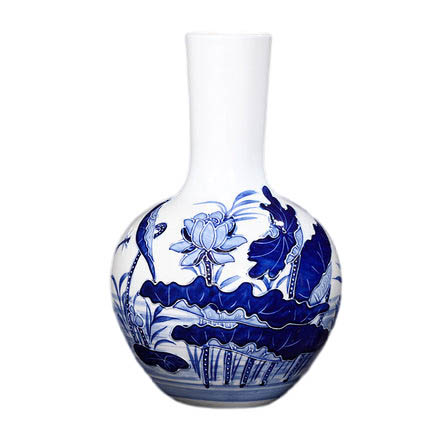 Kompatibelt porslin till Jahrriesnge relief lotus vase cna0900  Kompatibelt porslin Jahrriesnge  till relief lotus vase cna0900