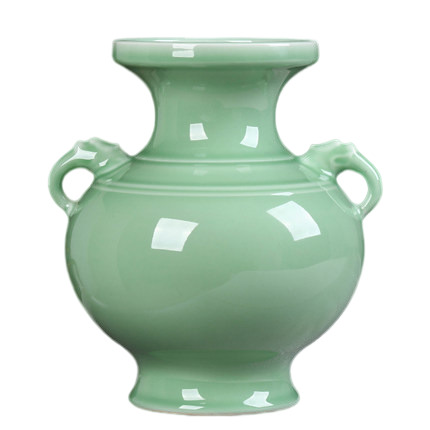 Kompatibelt porslin till Jahrriesnge green binaural vase cna0917  Kompatibelt porslin Jahrriesnge  till green binaural vase cna0917