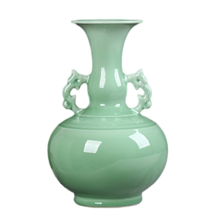 Kompatibelt porslin till Jahrriesnge green binaural vase cna0919  Kompatibelt porslin Jahrriesnge  till green binaural vase cna0919