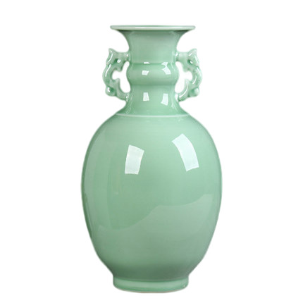Kompatibelt porslin till Jahrriesnge green binaural vase cna0920  Kompatibelt porslin Jahrriesnge  till green binaural vase cna0920
