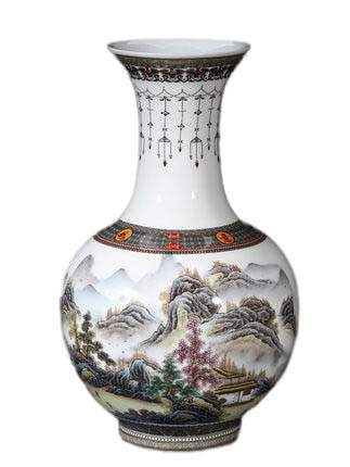 Kompatibelt porslin till Jahrriesnge landscape vase cna0923  Kompatibelt porslin Jahrriesnge  till landscape vase cna0923