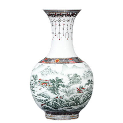 Kompatibelt porslin till Jahrriesnge landscape vase cna0925  Kompatibelt porslin Jahrriesnge  till landscape vase cna0925