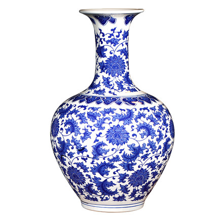 Kompatibelt porslin till Jahrriesnge blue and white flowers vase cna0927  Kompatibelt porslin Jahrriesnge  till blue and white flowers vase cna0927