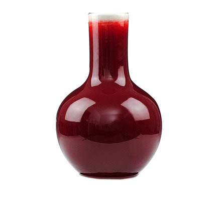 Kompatibelt porslin till Jahrriesnge crack glaze red vase cna0943  Kompatibelt porslin Jahrriesnge  till crack glaze red vase cna0943