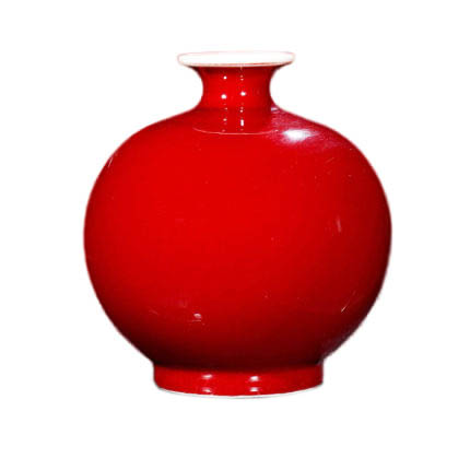 Kompatibelt porslin till Jahrriesnge crack glaze red vase cna0945  Kompatibelt porslin Jahrriesnge  till crack glaze red vase cna0945