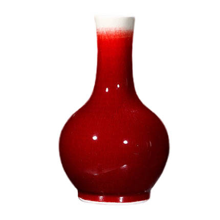 Kompatibelt porslin till Jahrriesnge crack glaze red vase cna0949  Kompatibelt porslin Jahrriesnge  till crack glaze red vase cna0949