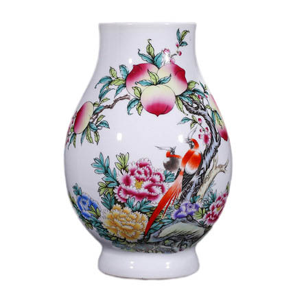 Kompatibelt porslin till Jahrriesnge peach vase cna0990  Kompatibelt porslin Jahrriesnge  till peach vase cna0990