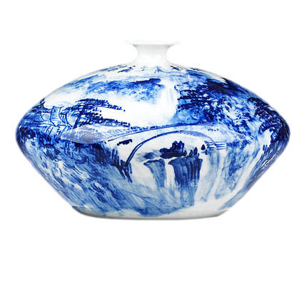 Kompatibelt porslin till Jahrriesnge landscape vase cna1020  Kompatibelt porslin Jahrriesnge  till landscape vase cna1020