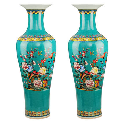 Kompatibelt porslin till Jahrriesnge european style enamel vase cna1041  Kompatibelt porslin Jahrriesnge  till european style enamel vase cna1041