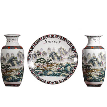 Kompatibelt porslin till Jahrriesnge spring vase set 3pcs cna1046  Kompatibelt porslin Jahrriesnge  till spring vase set 3pcs cna1046
