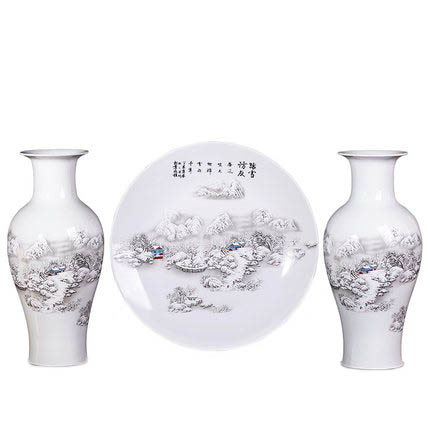 Kompatibelt porslin till Jahrriesnge vase set 3pcs cna1056  Kompatibelt porslin Jahrriesnge  till vase set 3pcs cna1056