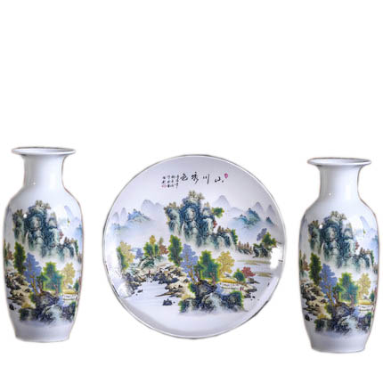 Kompatibelt porslin till Jahrriesnge vase set 3pcs cna1058  Kompatibelt porslin Jahrriesnge  till vase set 3pcs cna1058