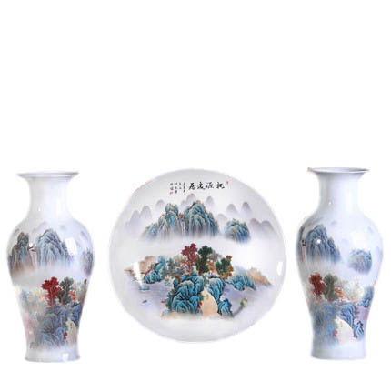 Kompatibelt porslin till Jahrriesnge vase set 3pcs cna1060  Kompatibelt porslin Jahrriesnge  till vase set 3pcs cna1060