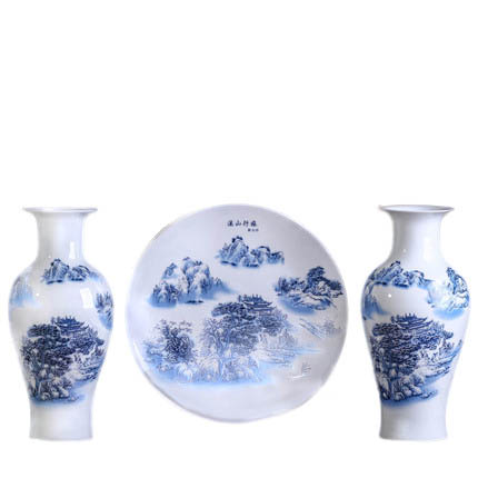 Kompatibelt porslin till Jahrriesnge vase set 3pcs cna1061  Kompatibelt porslin Jahrriesnge  till vase set 3pcs cna1061