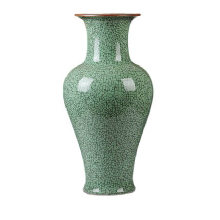 Kompatibelt porslin till Jahrriesnge crack glaze big vase cna1097  Kompatibelt porslin Jahrriesnge  till crack glaze big vase cna1097