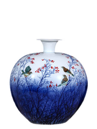 Kompatibelt porslin till Jahrriesnge flowers and birds vase cna1114  Kompatibelt porslin Jahrriesnge  till flowers and birds vase cna1114