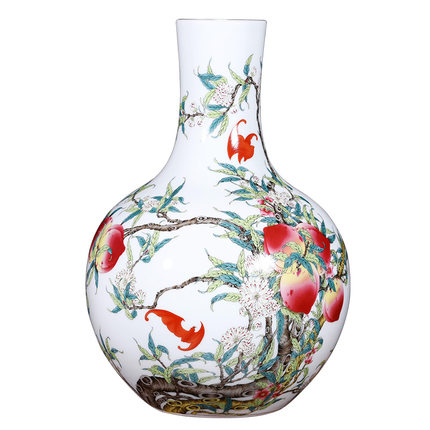 Kompatibelt porslin till Jahrriesnge nine peach illustration vase cna1124  Kompatibelt porslin Jahrriesnge  till nine peach illustration vase cna1124