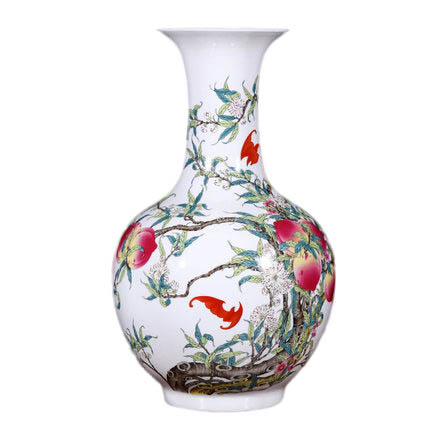 Kompatibelt porslin till Jahrriesnge nine peach illustration vase cna1127  Kompatibelt porslin Jahrriesnge  till nine peach illustration vase cna1127