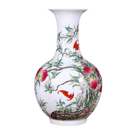 Kompatibelt porslin till Jahrriesnge nine peach illustration vase cna1129  Kompatibelt porslin Jahrriesnge  till nine peach illustration vase cna1129