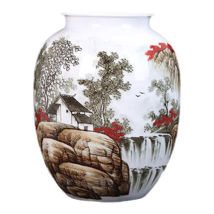 Kompatibelt porslin till Jahrriesnge hand painted big vase cna1140  Kompatibelt porslin Jahrriesnge  till hand painted big vase cna1140