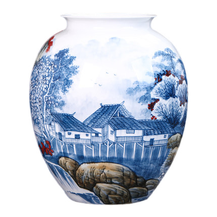 Kompatibelt porslin till Jahrriesnge hand painted big vase cna1141  Kompatibelt porslin Jahrriesnge  till hand painted big vase cna1141