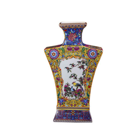 Kompatibelt porslin till Jahrriesnge enamel Multilateral vase cna1204  Kompatibelt porslin Jahrriesnge  till enamel Multilateral vase cna1204