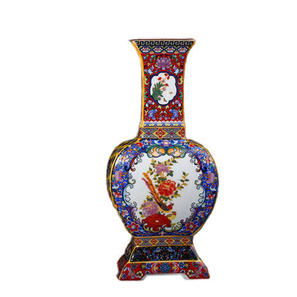Kompatibelt porslin till Jahrriesnge enamel Multilateral vase cna1209  Kompatibelt porslin Jahrriesnge  till enamel Multilateral vase cna1209